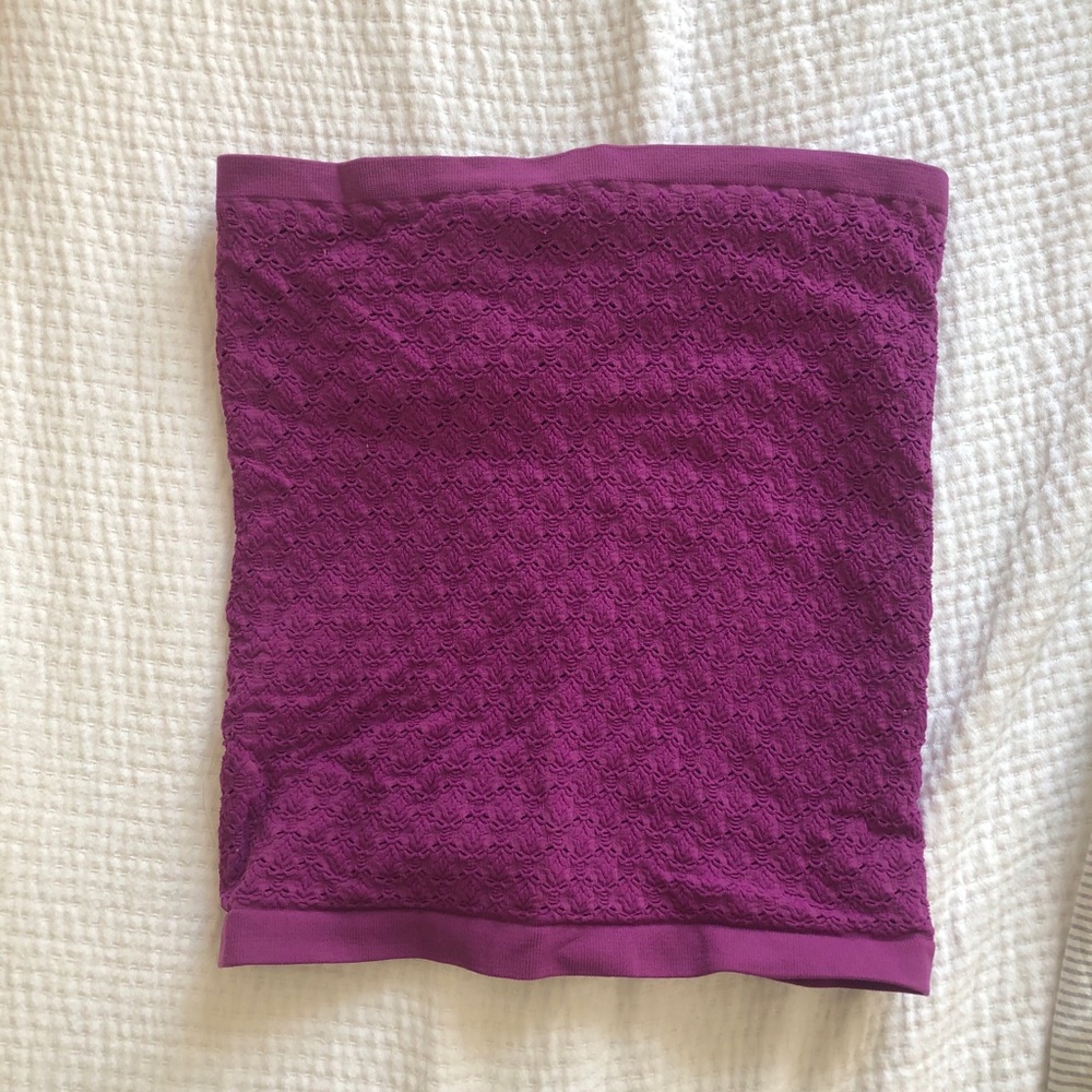 Basic magenta stretch tube top- Free People
